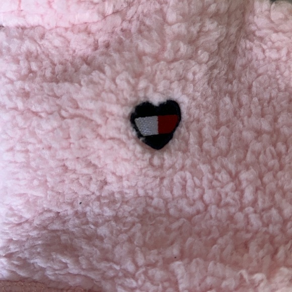 Tommy Hilfiger Baby Girls Minky Hooded Jacket Zip up Fleece ACCEPTING OFFERS - Picture 13 of 16